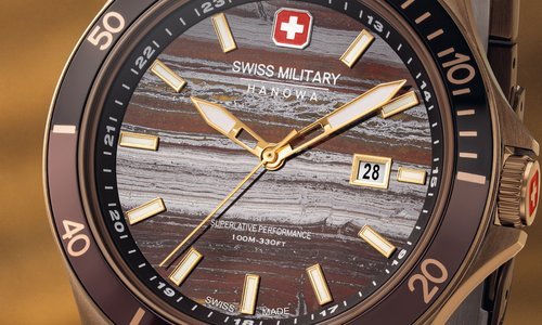 Swiss Military Hanowa Flagship Tiger Iron: a powerful symbol