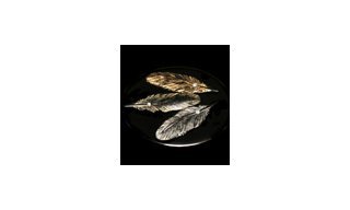 Three Feathers by Urushi Timepiece