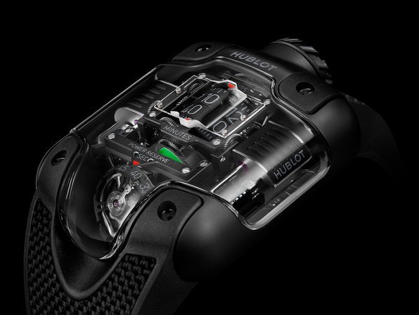 Hublot MP-10 Tourbillon in new sapphire and black ceramic cases