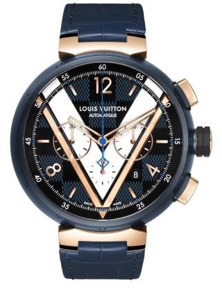 Louis Vuitton, Tambour Damier Graphite Race