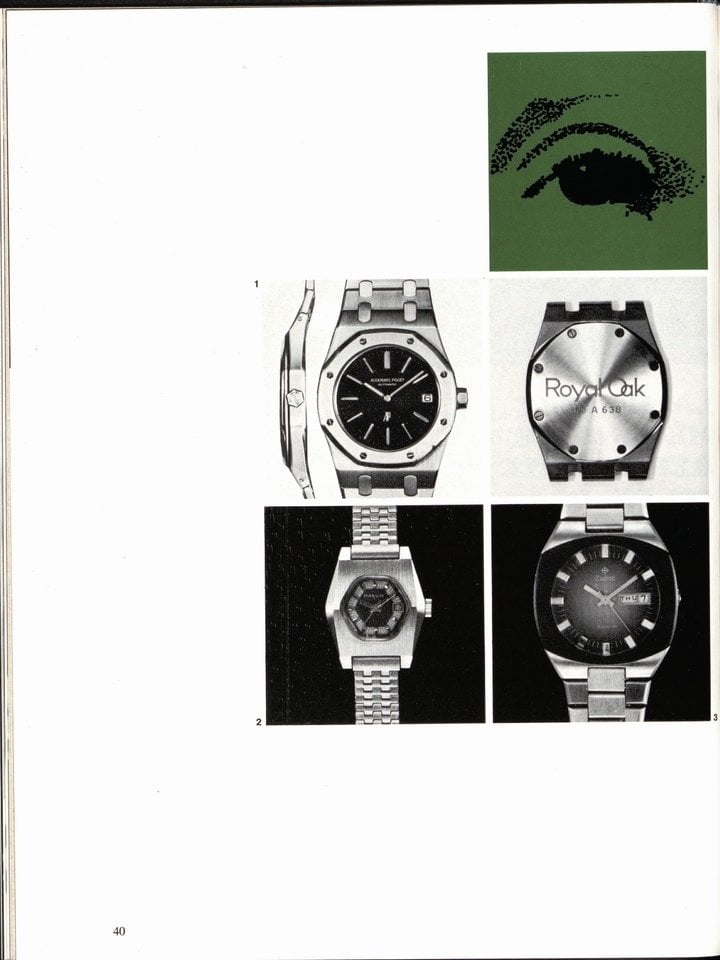 An iconic watch in Europa Star's archives: the Royal Oak