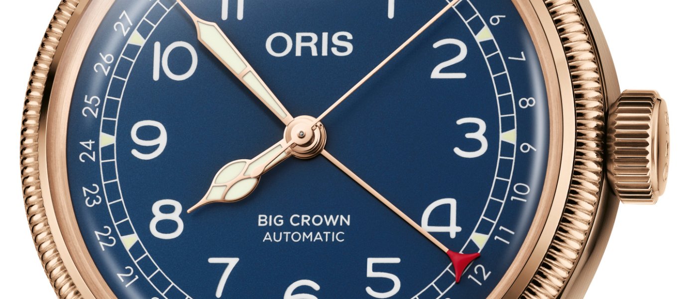 Oris presents new bronze versions of the Big Crown Pointer Date
