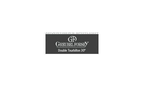 The Double Tourbillon 30&#x00BA; by Greubel Forsey : on the frontiers of art