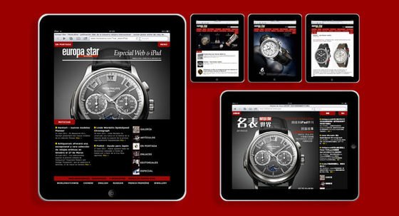 Europa Star Launch on iPad