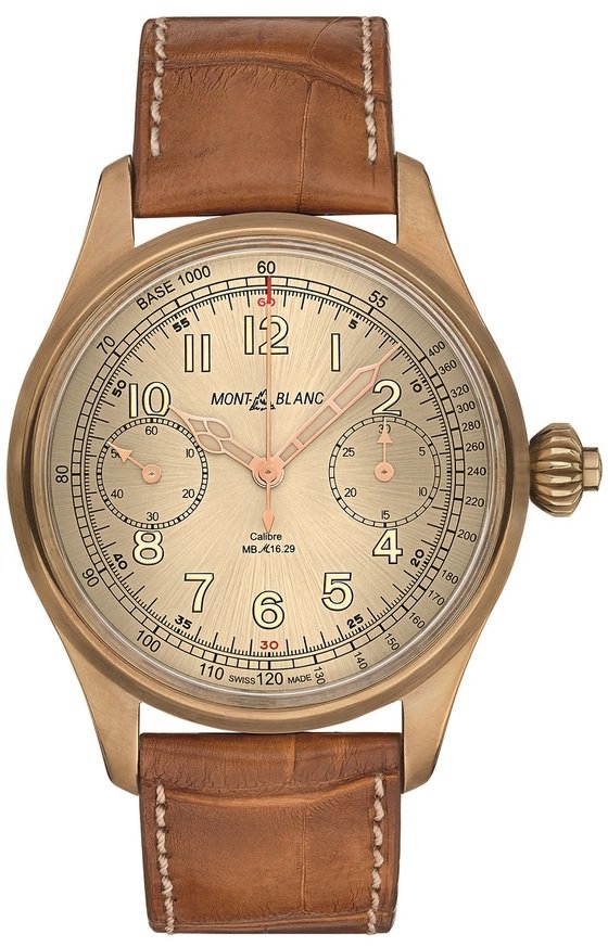 Montblanc's vintage twist in bronze