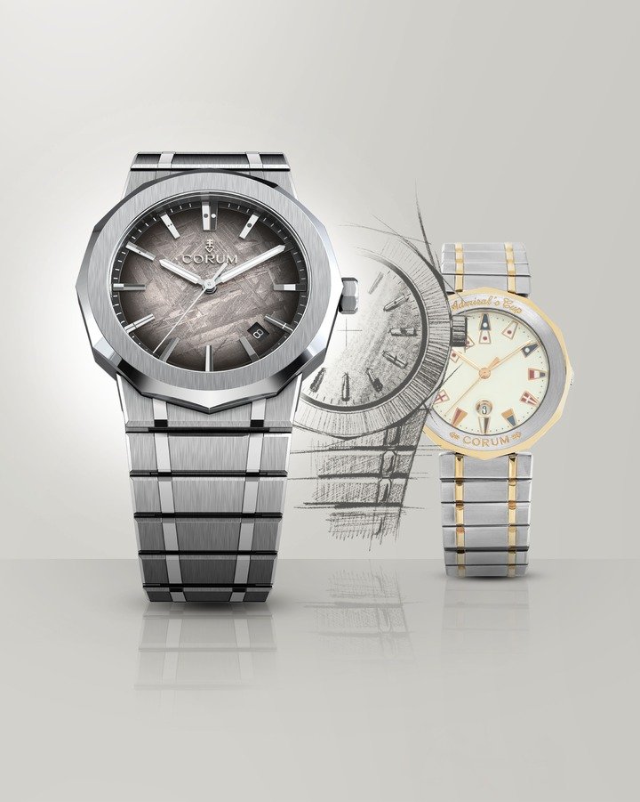 Ces nouveautés remplacent la totalité des Admiral précédemment en collections, et sont ventilées en 6 références de 39 mm, et 5 références de 36 mm. 