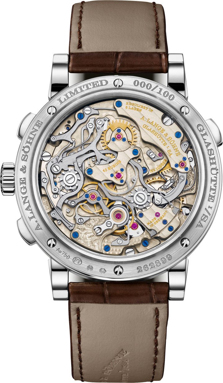 A. Lange & Söhne presents the 1815 Rattrapante Perpetual Calendar boutique-only edition