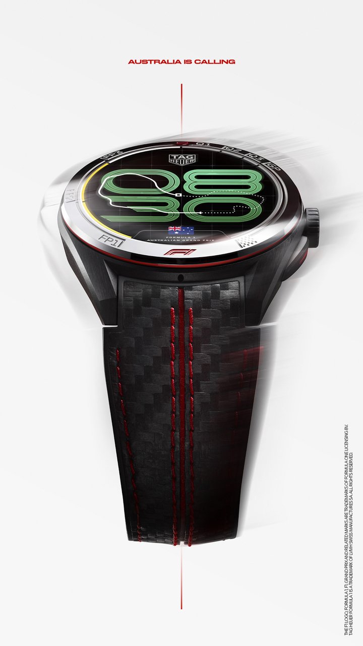 TAG Heuer Calibre E5: Connected to Formula 1