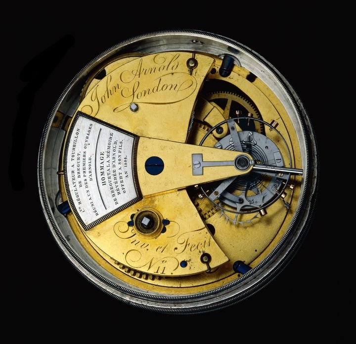 Designed to celebrate the friendship between John Arnold and Abraham-Louis Breguet, the Constant Force Tourbillon 11 features a transparent, anti-reflective sapphire crystal case back that reveals the architecture of the A&S5219 calibre, inspired by the reverse side of the timekeeping instrument preserved at the British Museum.
