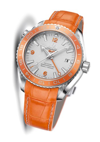 Seamaster Planet Ocean Orange Ceramic by Omega