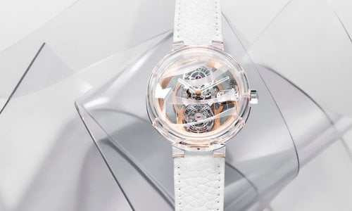 Frank Gehry's first ever timepiece created for Louis Vuitton