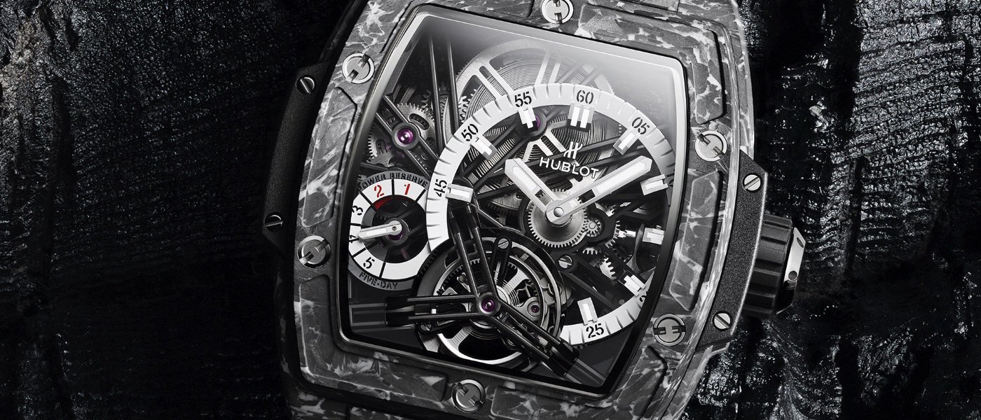 The tourbillon with Hublot's signature codes