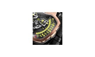 Urwerk presents the UR-110 in red gold