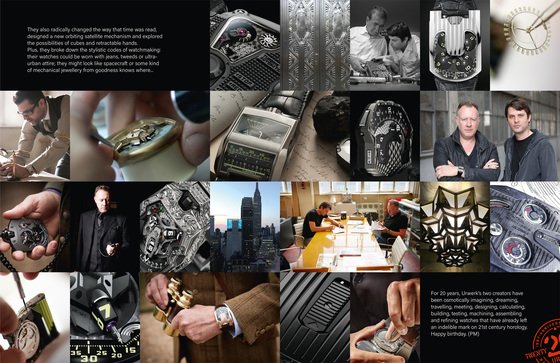 ALL EYES ON… URWERK is 20 years old! 