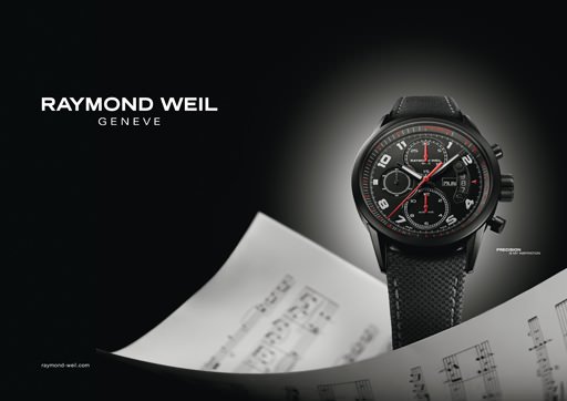 The 2012-2013 Raymond Weil advertising campaign