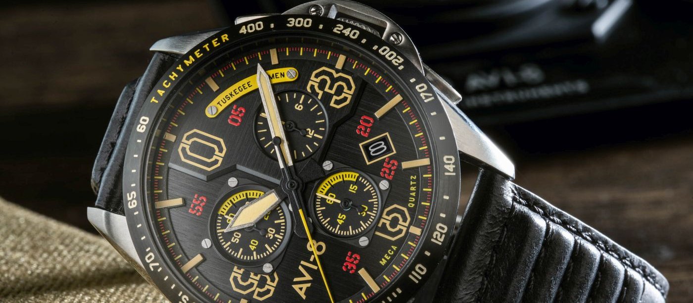 AVI-8 presents new P-51 Mustang Tuskegee Airmen Chronograph Limited Edition