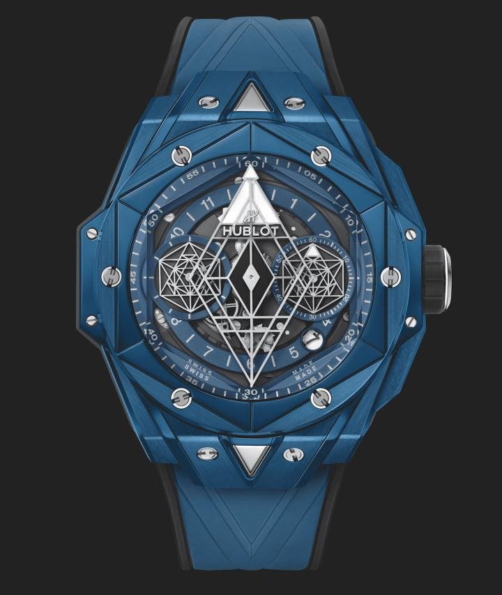Hublot and Sang Bleu are collaborating on a new ceramic triptych, three Big Bangs in limited series.