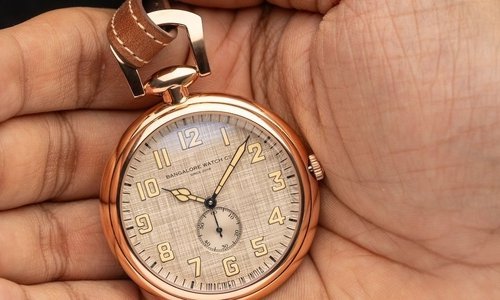 Bangalore Watch Company's first-ever pocket watch
