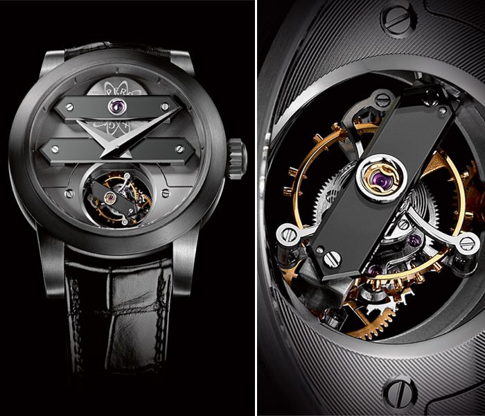 Tourbillon Bi-Axial Tantalum & Sapphire by Girard-Perregaux