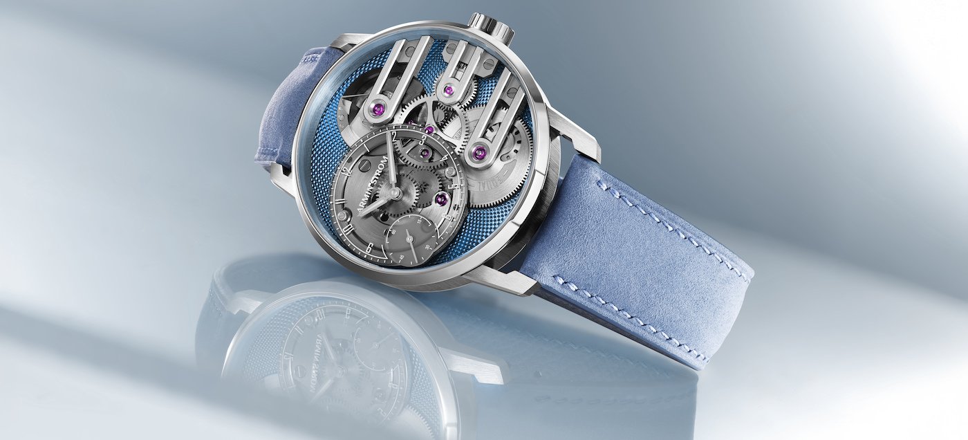 Armin Strom presents Gravity Equal Force Ultimate Sapphire Blue
