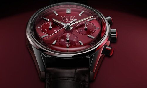 TAG Heuer introduces a limited Carrera with red dial