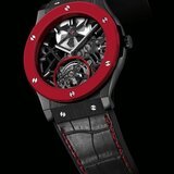 RED 'N' BLACK SKELETON TOURBILLON by Hublot