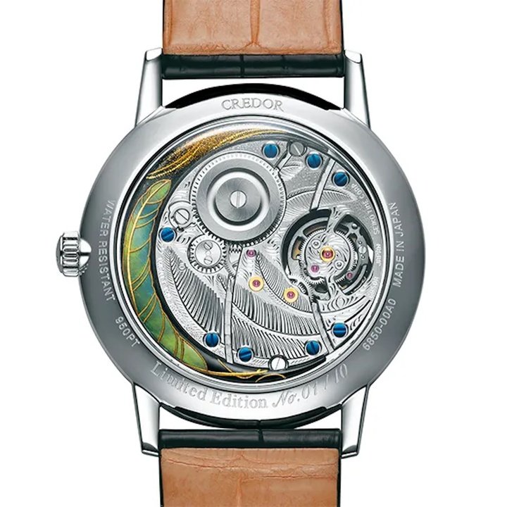 Credor's new Goldfeather Tourbillon, a masterpiece of Urushi Art and precision