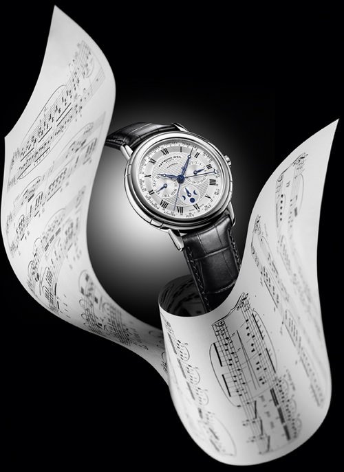 The Maestro Phase de Lune Semainier by Raymond Weil