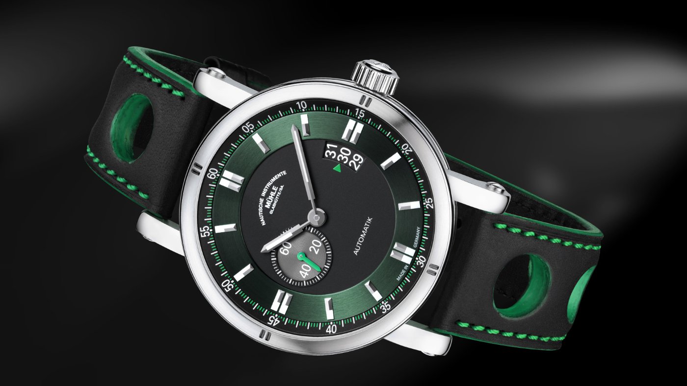 Mühle-Glashütte Teutonia Sport II in Racing Green