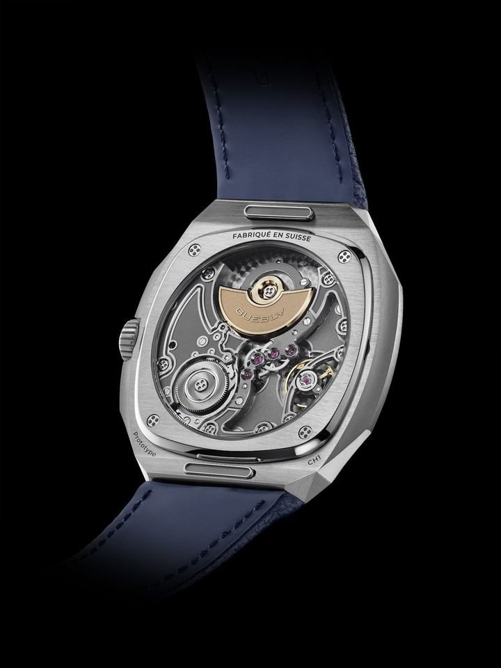 Guebly CH1 Rétrograde: Swiss Craftsmanship Meets Contemporary Artistry