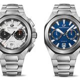 Girard-Perregaux's Chrono Hawk with steel bracelet