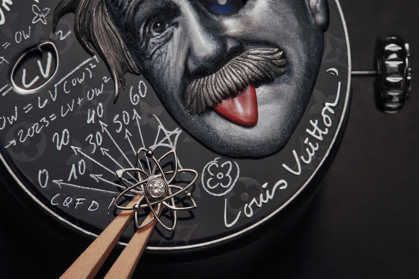 Louis Vuitton showcases Tambour Einstein Automata Only Watch 2023