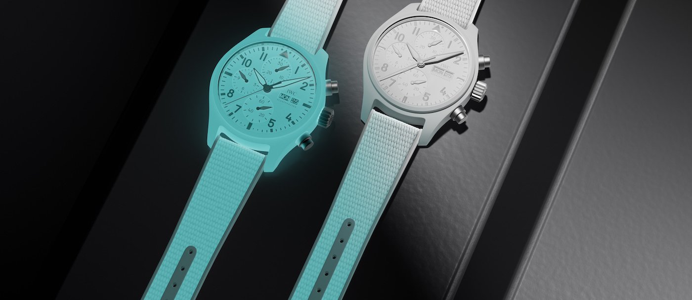 IWC unveils first fully luminous ceramic watch with Ceralume® technology