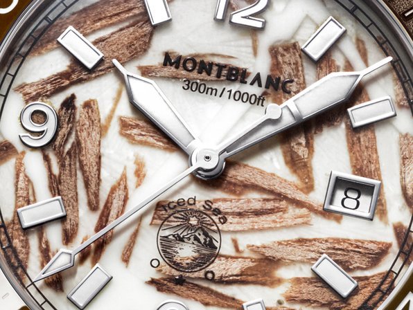 Montblanc Iced Sea Automatic Date 0 Oxygen Limited Edition 700: glaciers in motion