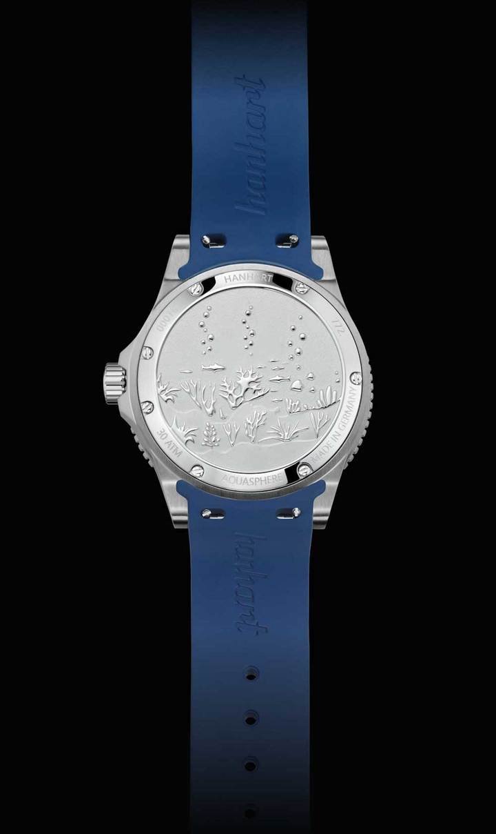 Hanhart dives deeper with the Aquasphere Ocean Fade – a tribute to the depths