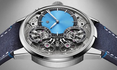 Armin Strom adds cool touch with Mirrored Force Resonance Ice Blue