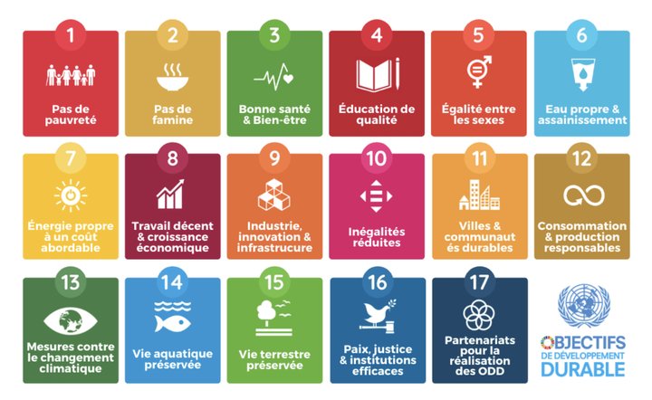 The United Nations Sustainable Development Goals (SDGs), which inspire the new model.