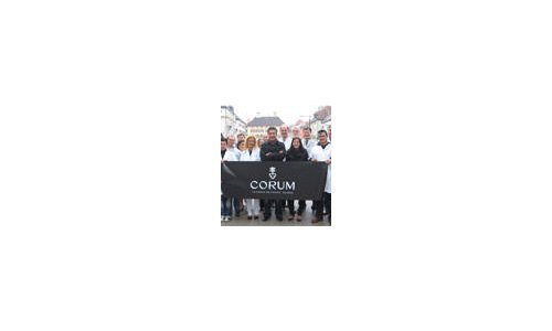 The name of Corum - La Chaux-de-Fonds Switzerland associated with the Unesco World Heritage 