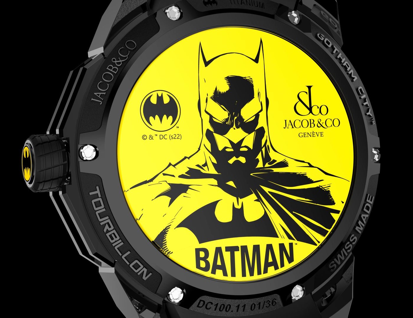 Jacob & Co. partners with Warner Bros. and DC for Gotham City timepiece 