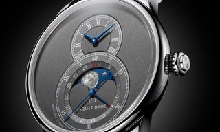 The Jaquet Droz Grande Seconde Moon gets a new Anthracite Edition
