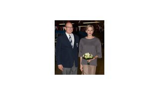 Charlene Wittstock Wearing Bulgari's Serpenti Watch 