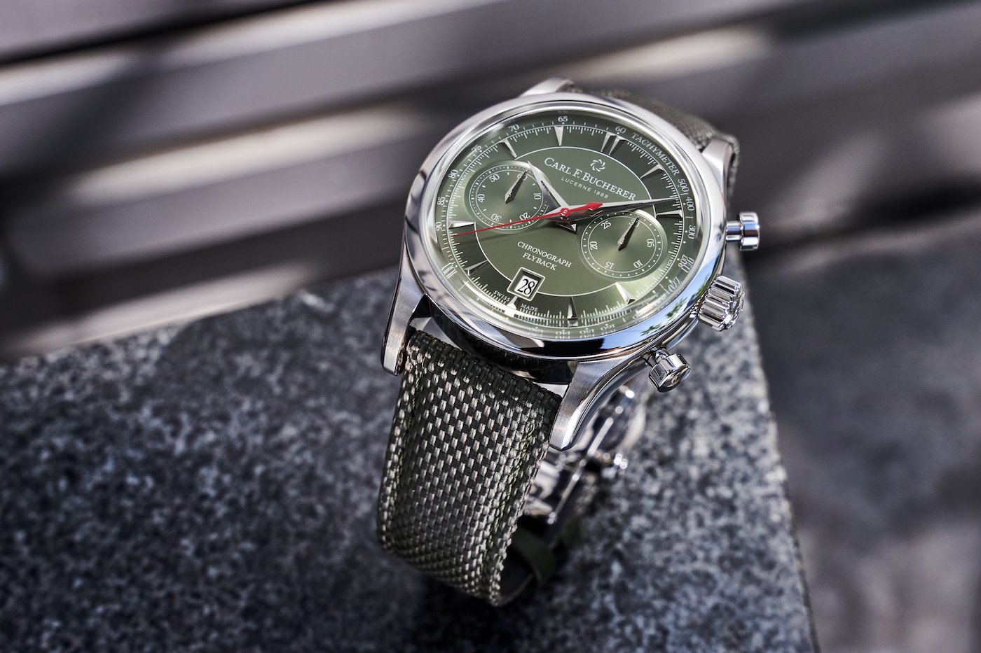 Carl F. Bucherer Manero Flyback Green 