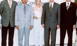 Swiss President Joseph Deiss visits RONDA THAILAND.