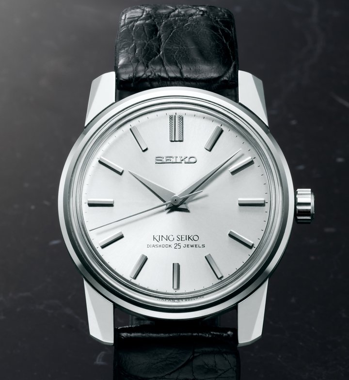 The 1965 King Seiko KSK presented a distinctive, angular profile