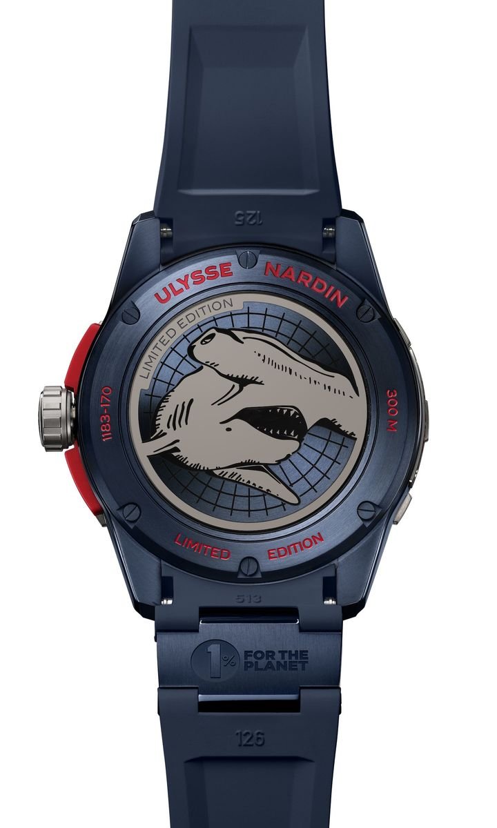 Ulysse Nardin gives back with the Diver [Hammerhead Shark]