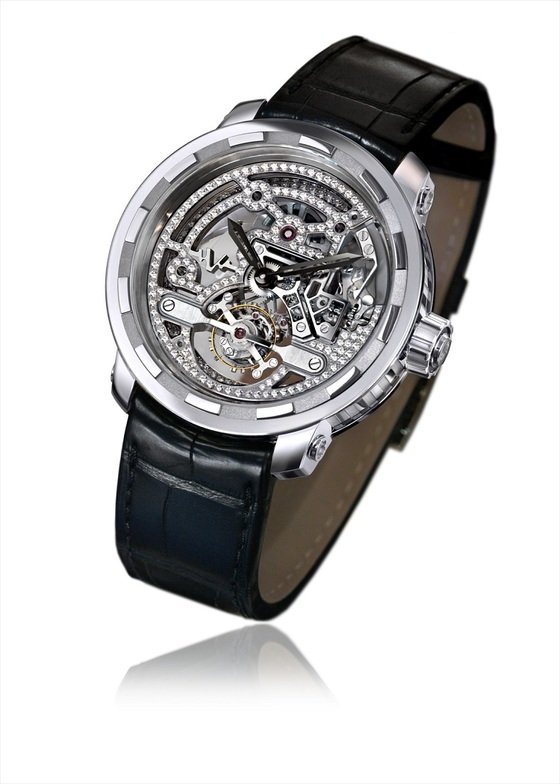 The robust skeleton: the Twenty-8-Eight Skeleton Tourbillon by DeWitt