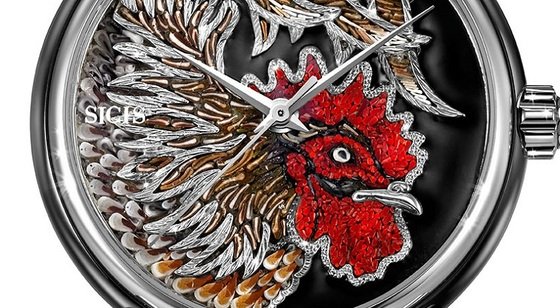 Talk about cocky! The new Red Rooster by Sicis 