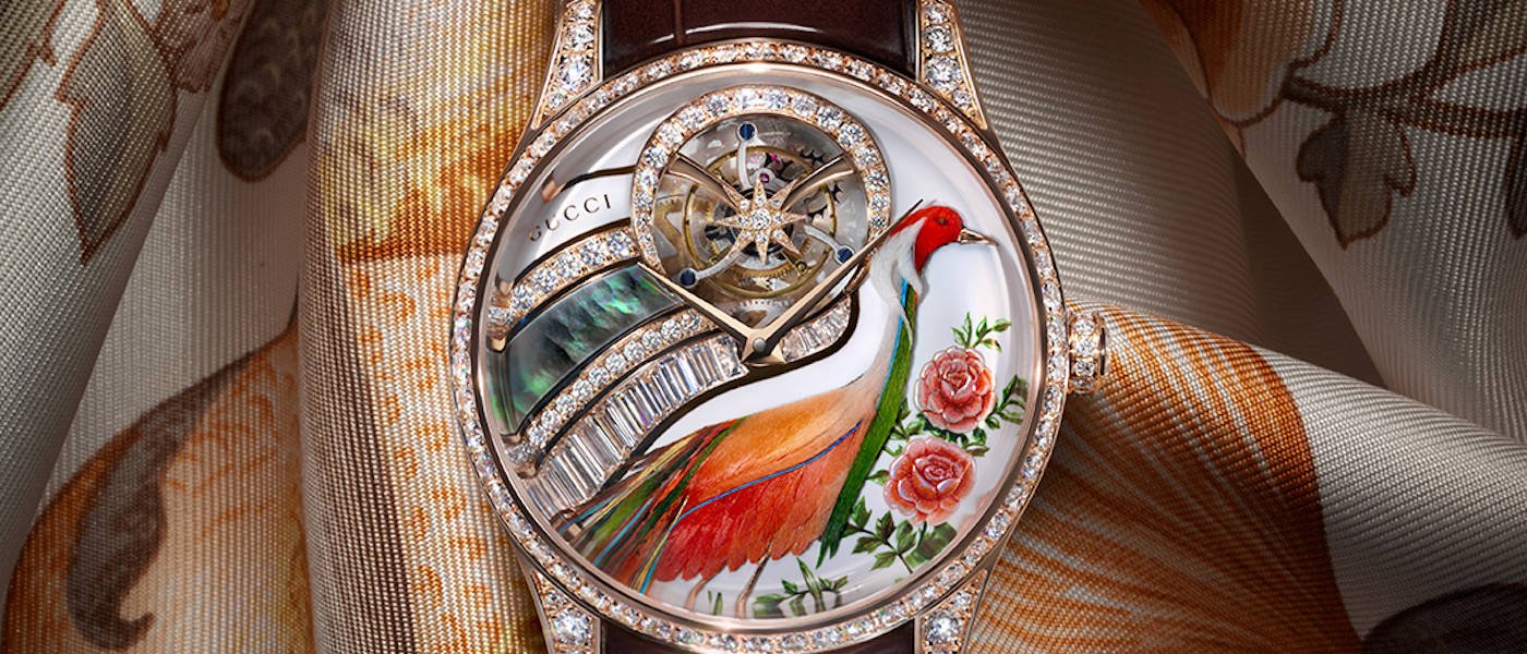 Gucci enriches the G-Timeless Métiers d'Art and GUCCI 25H High Watchmaking collections
