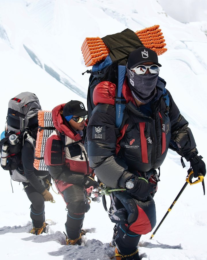 Nimsdai Purja broke a speed record by climbing all 14 in 2019 in just six months and six days. 
