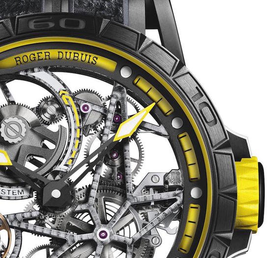 Roger Dubuis burns rubber with the Excalibur Spider Pirelli